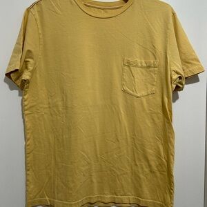 RVCA Yellow Short Sleeve Tee